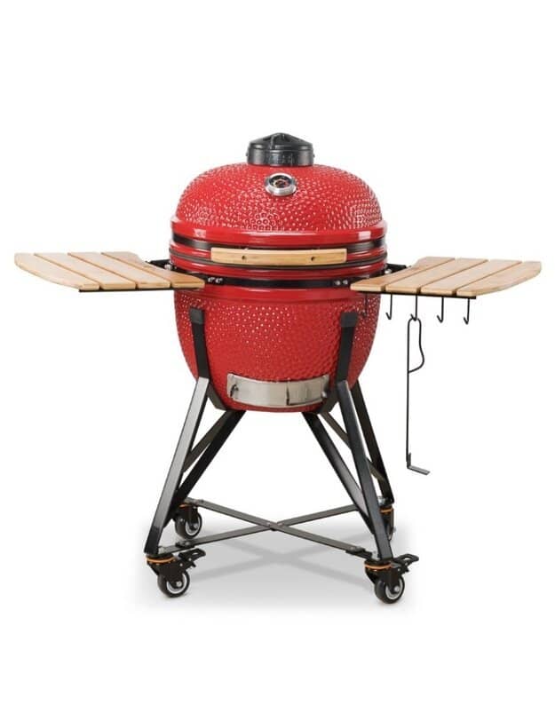 Kamado Bono GRANDE (raudona) 23"/ Ø59cm