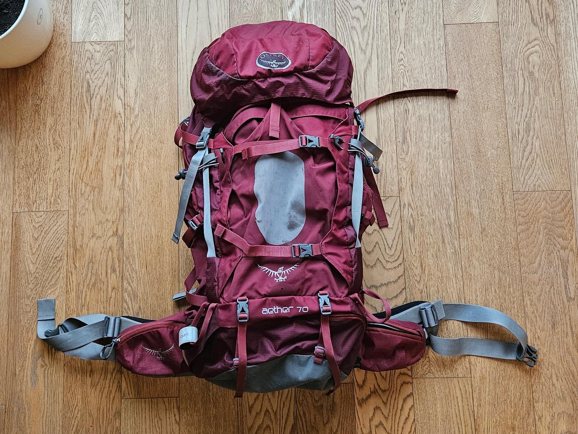 Kuprinė Osprey Aether 70l - Image 1