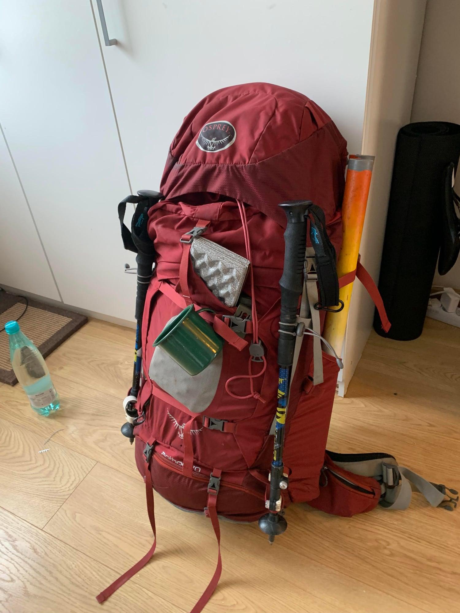 Kuprinė Osprey Aether 70l - Image 3
